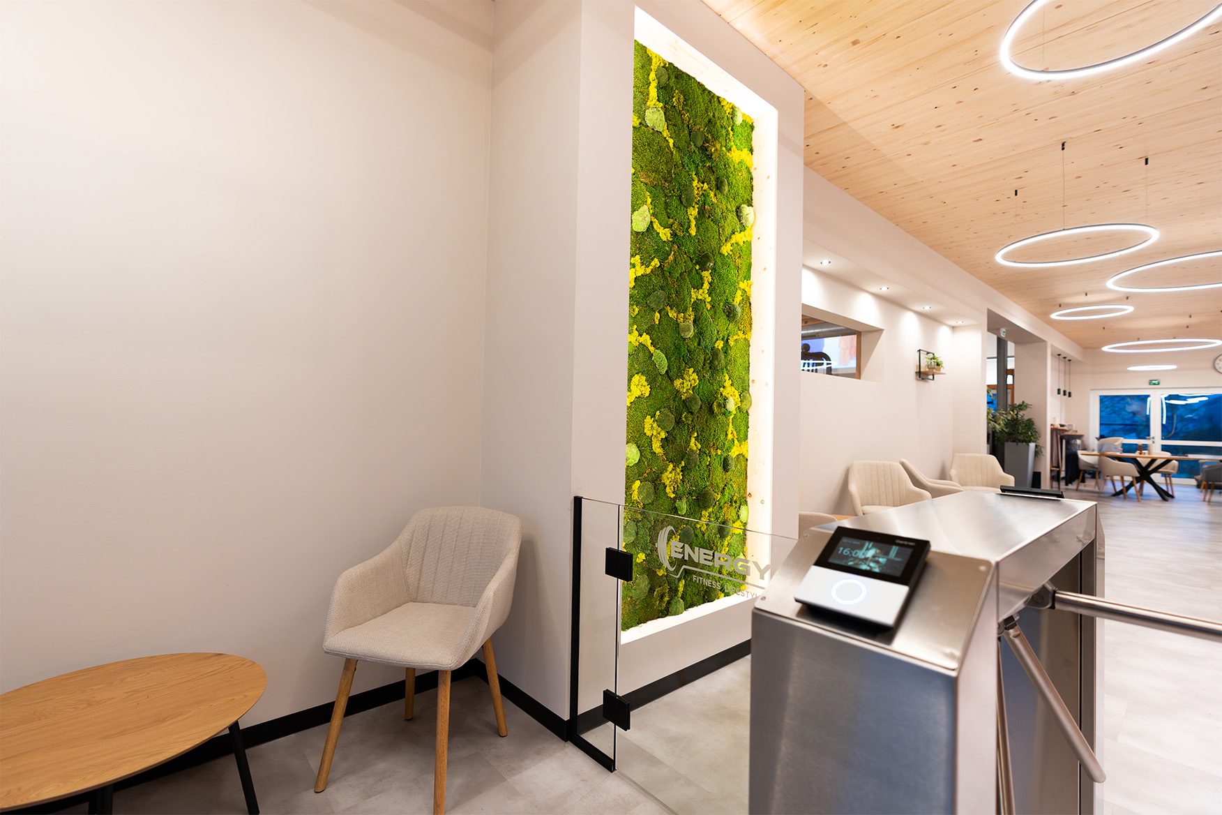 ENERGYM Empfangsbereich